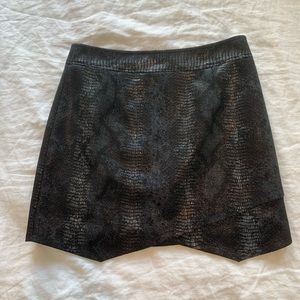 Snake brunt Jack by BB Dakota envelope skirt